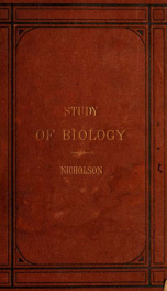 Introduction to the study of biology_cover