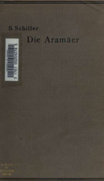 Die Aramäer; historisch-geographische Untersuchungen_cover