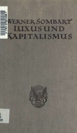 Luxus und Kapitalismus_cover