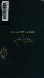 The Pike County ballads : and other pieces_cover