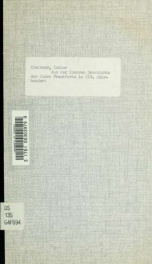 Aus der inneren Geschichte der Juden Frankfurts im XIV. Jahrhundert : Judengasse, Handel und sonstige Berufe_cover