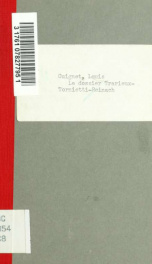 Le dossier Trarieux-Tornietti-Reinach_cover