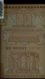 Voyages en Orient : Grèce, Palestine, Egypte._cover