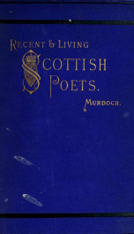 The Scottish poets recent and living_cover