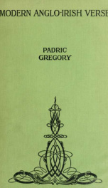 Modern Anglo-Irish verse : an anthology selected from the work of living Irish poets_cover