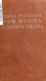 Vom musikalischen Drama. Gesammelte Aufsätze_cover