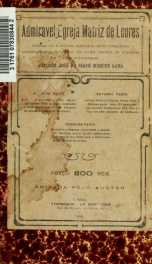 Admiravel Egreja Matriz de Loures, uriunda do 5. século, edificada pelos templários, analìticamente historiada_cover