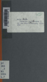 Chronique de Théodoros II roi des rois d'Éthiopie, 1853-1868. D'après un MS. original [par] C. Mondon-Vidailhet 2_cover