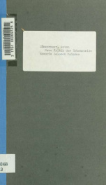 Neue Kritik der Erkenntnistheorie Salomon Maimons; an der Hand der Mathematik und im Vergleich mit Leibnitz und Kant_cover