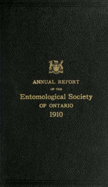 Proceedings - Entomological Society of Ontario 41_cover