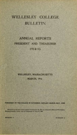 Report of the President 1914-1915 [5:2]_cover