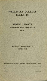 Report of the President 1911 (1:2)_cover