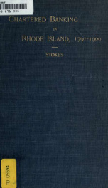 Chartered banking in Rhode Island, 1791-1900_cover