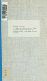 Egy honfoglalás elötti magyar hadjárat Németországban és I. Endre, Kálmán királyaink halála évéröl_cover