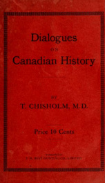 Dialogues on Canadian history_cover