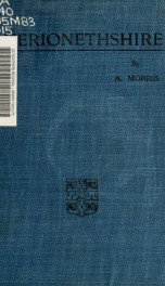 Merionethshire_cover