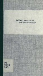 Die Geisterseher : Novelle_cover