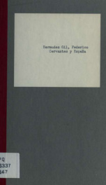 Cervantes y España. Conferencia dada en la Escuela de Artes y Oficios de Málaga en la noche del 10 de febrero de 1913_cover