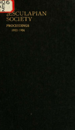 Proceedings of the Aesculapian Society of the Wabash Valley 2_cover