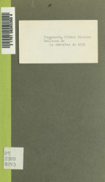Les varietés de 1830; revue de l'année. Par MM. De Rougemont, Brazier et de Courcy_cover