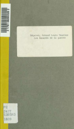 Les hasards de la guerre; comédie en un acte, mêlée de vaudevilles_cover