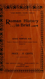 Roman history in brief_cover