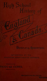 High school history of England_cover