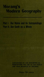 Our earth as a whole, a first book of modern geography, part II_cover