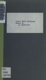 La répétition; monologue pour jeune fille [par] É. de Lyden, dit par Mme Simon-Max, du Théâtre de la Gaité_cover