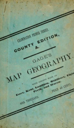 A primer of map geography : with recent departmental examination papers from the provinces of Ontario, Manitoba, and Nova Scotia_cover