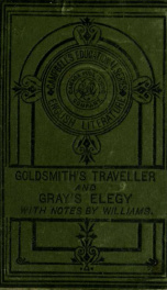 Goldsmith's Traveller and Gray's Elegy in a country church-yard_cover