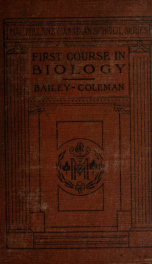 First course in biology_cover