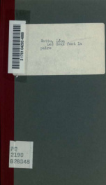 Les deux font la paire, vaudeville en un acte. Par MM. Léon Battu et Carré. Représenté pour la première fois, à Paris, sur le théatre des variétés, le 25 octobre 1848_cover
