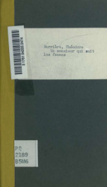 Un monsieur qui suit les femmes, comédie-vaudeville en deux actes. Par Th. Barrière et Adrien Decourcelle. Représentée_cover