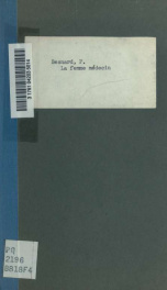 La femme médecin; ou, La porte secrète; comédie en un acte et en prose_cover