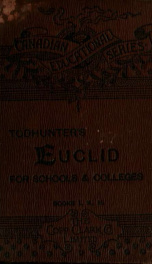 The elements of Euclid for the use of schools and colleges : books I., II., III._cover