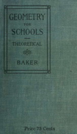 Geometry for schools : theoretical_cover