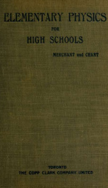 Elementary physics for high schools_cover