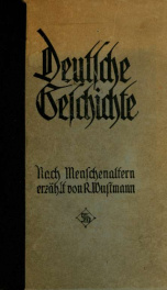 Deutsche Geschichte nach Menschenaltern erzählt_cover