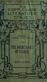 Shakespeare's The merchant of Venice_cover