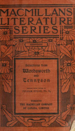 Selections from Wordsworth and Tennyson_cover