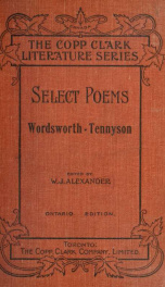 Select poems from Wordsworth and Tennyson_cover
