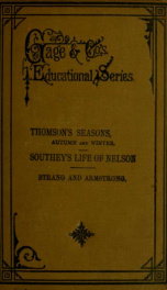 Thomson's Seasons, Autumn and Winter [microform]_cover