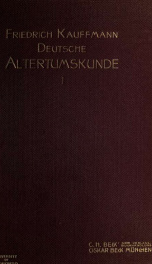 Deutsche Altertumskunde 1_cover