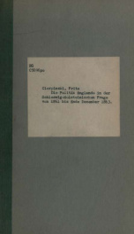 Die politik Englands in der schleswig-holsteinischen frage von 1861 bis ende dezember 1863 .._cover