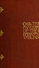 The autocrat of the breakfast-table 1_cover