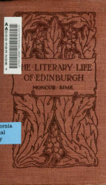 The literary life of Edinburgh_cover