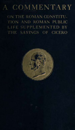 Cicero, a sketch of his life and works;_cover