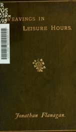 Weavings in leisure hours_cover