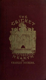 The cricket on the hearth : a fairy tale of home_cover